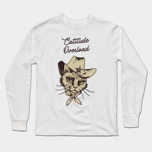 Catitude Overload Long Sleeve T-Shirt